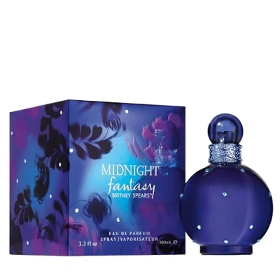 Imagen de Britney Spears Midnight Fantasy, Eau de Parfum, Perfume Femenino en Spray, con Notas Afrutadas y Florales, Aroma Sensual Dulce 100 ml
