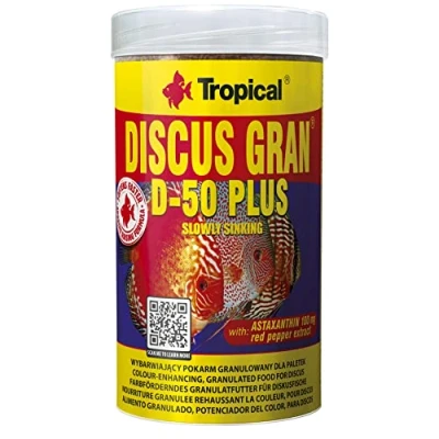 Imagen de Tropical Discus Gran D de 50 Plus, 250 ml