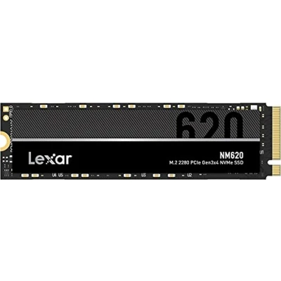 Imagen de Lexar NM620 SSD Interno 512GB, M.2 2280 PCIe Gen3x4 NVMe 1.4, Hasta 3500 MB/s de Lectura, 2400 Escritura, para Jugadores y Entusiastas PC (LNM620X512G RNNNG)