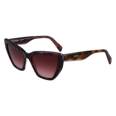 Imagen de LIU JO Gafas de sol, Mujer, Talla: 54, Dark tortoise/violet