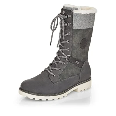 Imagen de Remonte Botines Mujer Gris, Botas Cortas al Tobillo, 39 EU