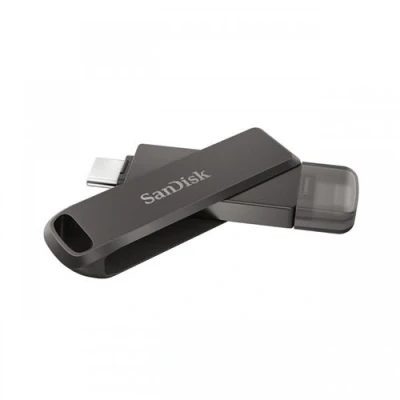 Imagen de SanDisk 256GB iXpand Flash Drive Luxe, Unidad para iPhone con Lightning y USB Type A 3.0