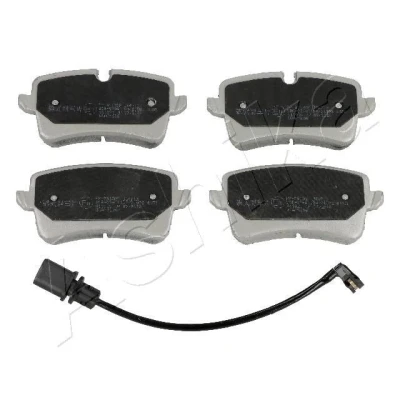 Imagen de ASHIKA 51 00 0913 Juego de pastillas freno Eje trasero con contacto avisador desgaste AUDI: A6 C7 Avant, A4 B8 A5 Coupé