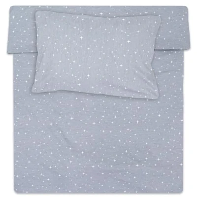 Imagen de Totsy Baby Funda nórdica Infantil 90 x 120 cm Juegos de Cama Infantiles con Almohada 60x40 algodón Galaxia