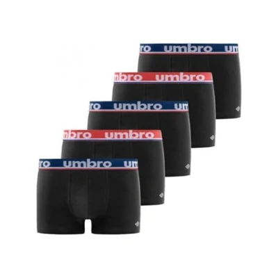 Imagen de UMBRO Boxer Umb/1/Bcx5/Class, Bóxer Negro 2124, M, Hombre (pack de 5)