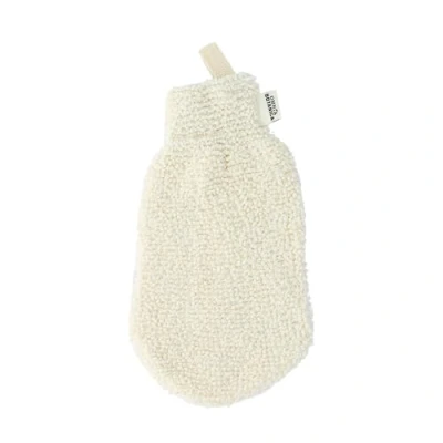 Imagen de OMNIA BOTANICA Guante suave de fibra bambú Masaje corporal Limpieza perfecta la piel baño Spa Exfoliación