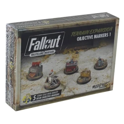 Imagen de Fallout Wasteland Warfare Terrain Exp. Objective Markers 1