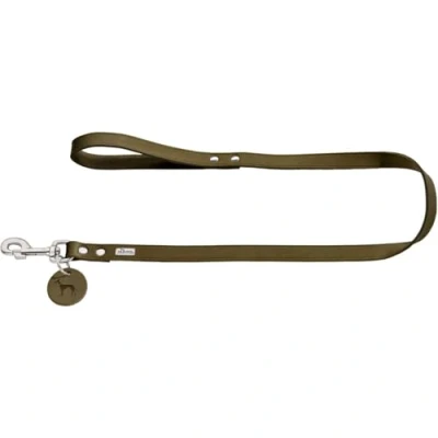 Imagen de HUNTER Correa para Perro de Piel, Simple, Resistente, Flexible, 2 x 100 cm, Color Verde