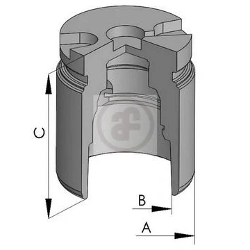 Imagen de AUTOFREN SEINSA D025441 Émbolo, pinza del freno 42mm Eje trasero