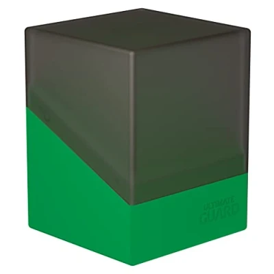Imagen de Ultimate Guard Boulder Deck Case 100+ SYNERGY Negro/Verde