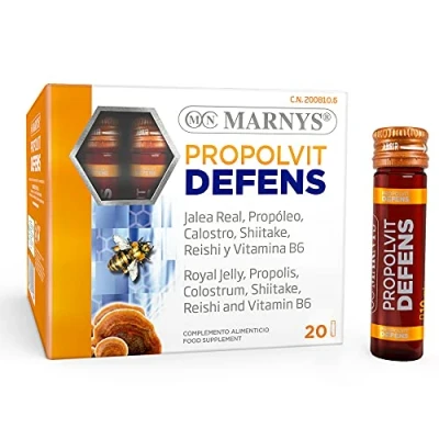 Imagen de MARNYS Propolvit Defens Defensas con Jalea Real, Propóleo, Calostro y Vitaminas 20 Viales