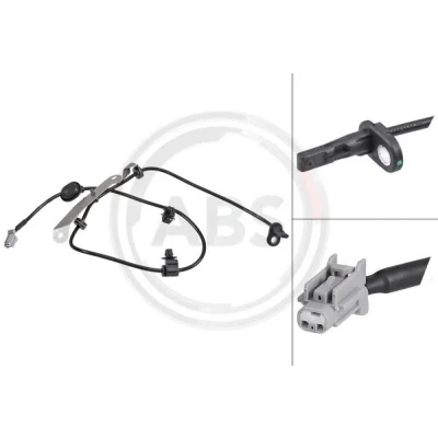 Imagen de A.B.S. 31953 Sensor de ABS activo 840 gris