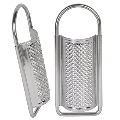 Imagen de wenco 555159 Premium Rallador de Especias (15 cm, Acero Inoxidable), Color Plateado, Plata