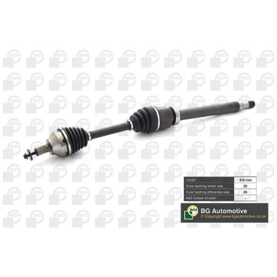Imagen de BGA DS2332R Árbol de transmisión Eje delantero, derecha 918 VOLVO: S40 II, C30, C70 2 Cabriolet, FORD: Focus 2, C Max, Limousine