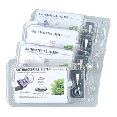 Imagen de Microban ANT001 Filtro de Aire antibacteriano para frigorífico sano Paquete 4