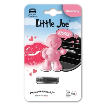 Imagen de Little Joe OK Mini blíster +/ 45 días de aroma fresco en el coche/Fresh Air in the Car/parfum frais dans la voiture/profumo macchina (rosa/fresa/fresa)