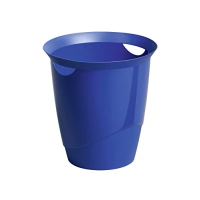 Imagen de Durable 1701710040 Papelera TREND, con asas, 16 l, azul