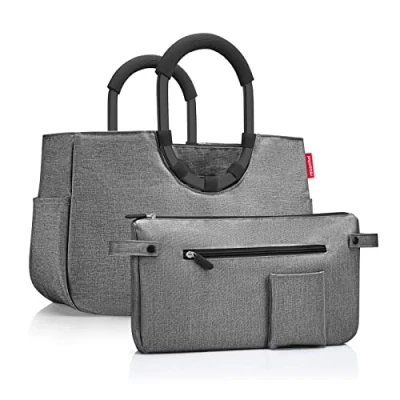 Imagen de Reisenthel OS7052 LOOPSHOPPER M FRAME TWIST SILVER Gym Bag Mujer Tamaño Unica