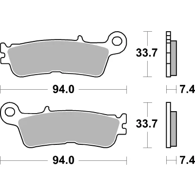 Imagen de Juego de pastillas BREMBO 07YA55SD
