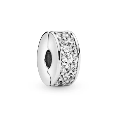 Imagen de Pandora PAVÉ CLIP Adorno, Mujer, Talla: One Size, Clear