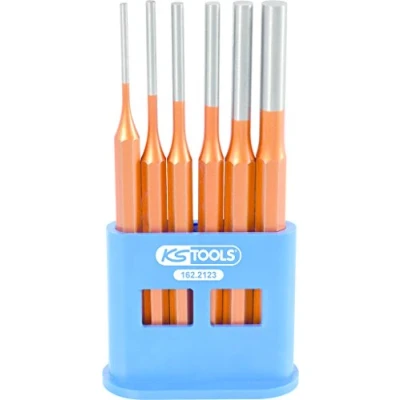 Imagen de KS Tools 162.2123 Juego de botadores para pasadores, 6 pzs Ø3 4 5 8 10mm
