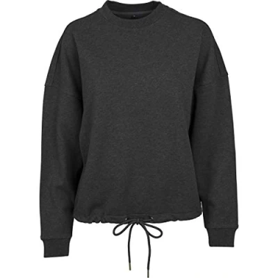 Imagen de Build Your Brand Ladies Terry Zip Hoody Chaqueta de Sudor, Mujer, Black, L