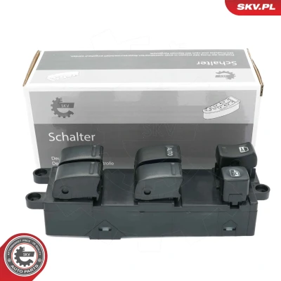 Imagen de ESEN SKV 37SKV497 Interruptor, elevalunas lado del conductor NISSAN: Pathfinder 3, Navara Pick up, Almera 2 Limousine