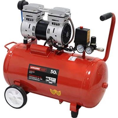 Imagen de MADER POWER TOOLS Compresor de Aire (sin aceite) 50L 1.0HP silencioso ecologico economico