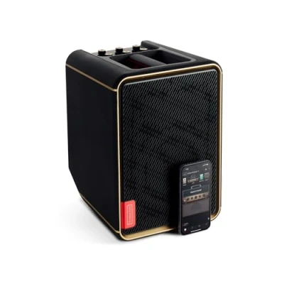 Imagen de Positive Grid Spark Edge Amplificador Inteligente portátil de 65W, 4 Canales y Sistema PA con Looper Integrado, Funciones IA App para Guitarra eléctrica, acústica, bajo, Voces, teclados más