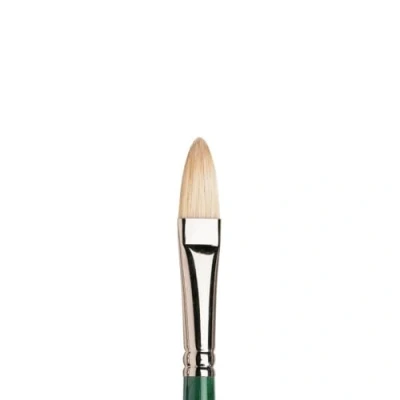 Imagen de Winsor &amp; Newton Pinceles Winton para óleo o acrílico, pelo de cerda, mango largo, redondo nº 10