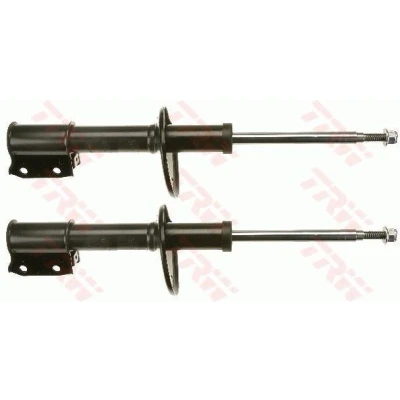 Imagen de TRW TWIN JGM815T amortiguador Eje delantero Presión de gas 45 Bitubular Columna Espiga arriba, Abrazadera abajo DACIA: Logan I Berlina