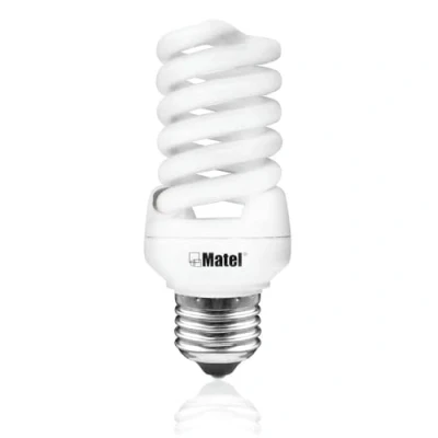 Imagen de Brightium Bombilla espiral micro fría E27 11W, ideal para iluminación eficiente en casa y oficina.
