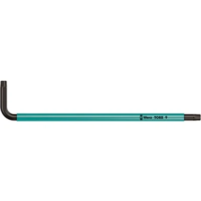 Imagen de Wera 967 SPKL Llave acodada inviolable TORX BO Multicolour, BlackLaser, TX 9 x 79 mm