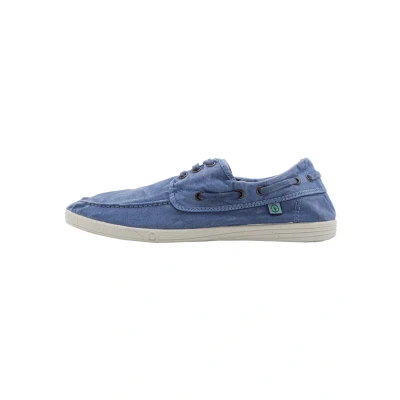 Imagen de Natural World Nautico Enzimatico Alpargatas, Hombre, Talla: 44, Celeste Zapatos