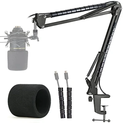 Imagen de YOUSHARES MXL 770 Soporte con Filtros Anti Pop Filter para 990 Microphone
