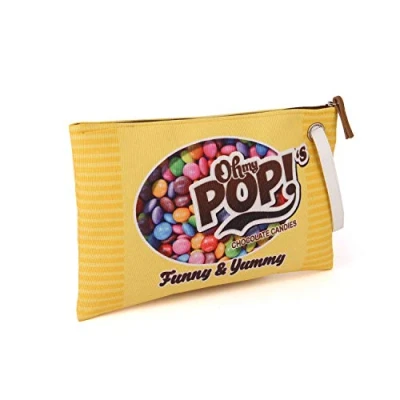 Imagen de Oh My Pop! Chococandy Neceser Sunny, Amarillo, 29.5 x 20 cm