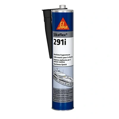 Imagen de Sikaflex 291i, Negro, Sellador de poliuretano multiusos usado para aplicaciones marinas, interior y exterior, 300ml