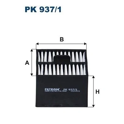 Imagen de FILTRON PK 937/1 Filtro Combustible Cartucho filtrante MAN: TGX, TGM