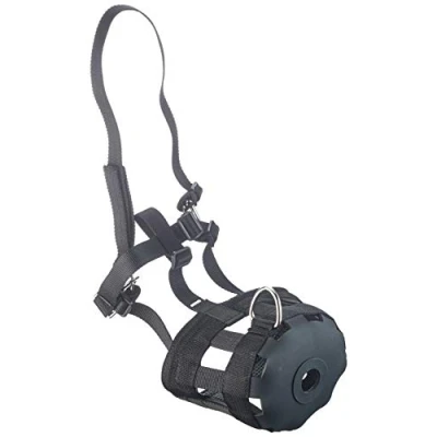 Imagen de Kerbl Bozal Nailon, Negro, Poni