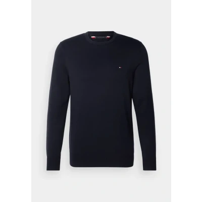 Imagen de Tommy Hilfiger Essential CREW NECK Jersey de punto, Hombre, Talla: XS, Desert sky