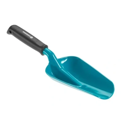 Imagen de GARDENA 8953 20 Trasplantador grande, pala universal para plantar y trasplantar plantas grandes, de acero calidad, protegido contra la corrosión, ancho trabajo 12 cm