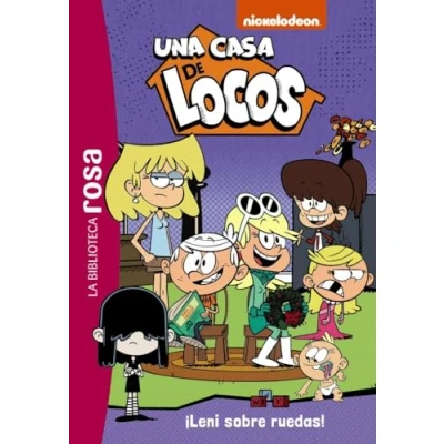 Imagen de La biblioteca rosa. Una casa de locos, 5. ¡Leni sobre ruedas! (Hachette INFANTIL FICCIÓN Humor)