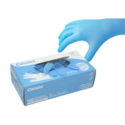 Imagen de Zap Guantes 100% Nitrilo Talla Mediana 100 unidades
