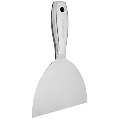 Imagen de Amazon Basics Espátula de acero inoxidable 15.24 cm con hoja flexible y extremo martillo