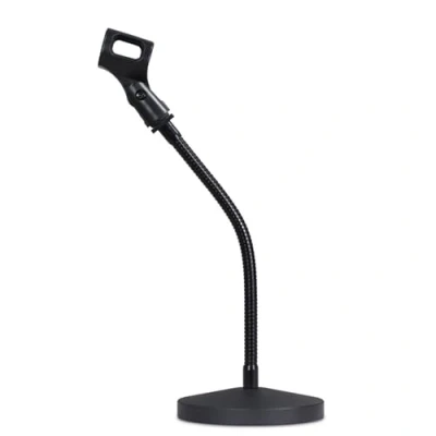 Imagen de SHITOARIAR Soporte de micrófono escritorio flexible con brazo cuello cisne soportes metal para Clip escritorio, DI20