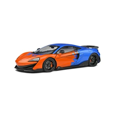 Imagen de solido S1804503 1:18 McLaren 600LT F1 Team Tribute Livery 2019 Coche en Miniatura Coleccionable, Multicolor