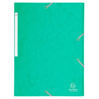 Imagen de Exacompta 17103H Carpeta con goma, A4, Verde