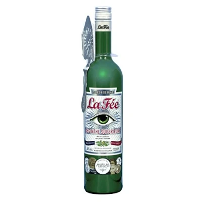 Imagen de la Fee Parisienne Absinthe 700ml 68% Vol. Absenta Verde Superior 100% natural Incluye cuchara de regalo marca &quot;Fée&quot; para un servicio perfecto Francia