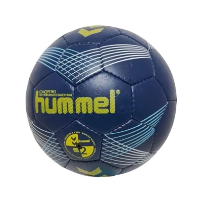 Imagen de Hummel Concept PRO HB Balón de balonmano, Talla: 3, Marine yellow