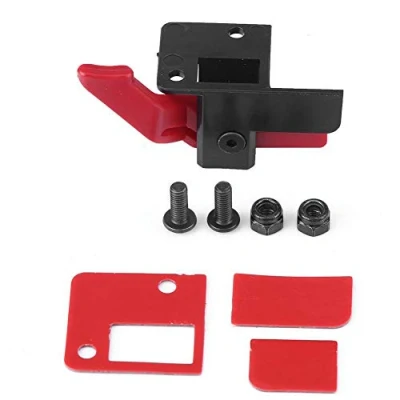 Imagen de Dilwe Interruptor de Encendido RC, Plastico Gatillo Inicio ESC Comienzo Facil Trigger Power Switch para Traxxas TRX 4 1/10 RC Crawler Car Partes Accesorios